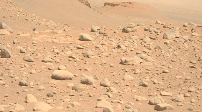Perseverance explora cantos rodados que el agua arrastró en Marte