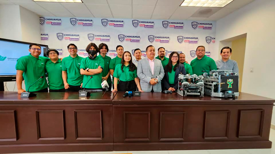 Estudiantes de universidad mexicana representarán a México en Campeonato Mundial de Robótica en Dallas, Texas