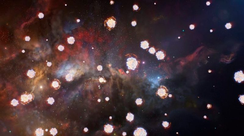 Descubren los cadáveres de las primeras estrellas del Universo, de hace 13 mil millones de años