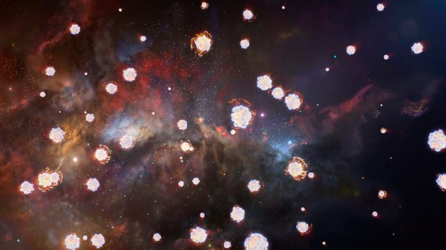 Descubren los cadáveres de las primeras estrellas del Universo, de hace 13 mil millones de años