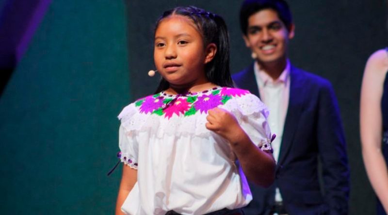 Xóchitl Cruz, la niña mexicana que creó un calentador solar