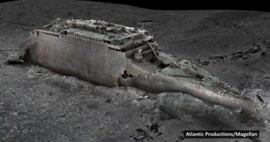 Revelan escaneo digital completo del Titanic