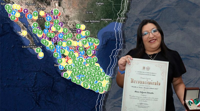 María Salguero, la ingeniera en geofísica que creó el Mapa de Feminicidios en México