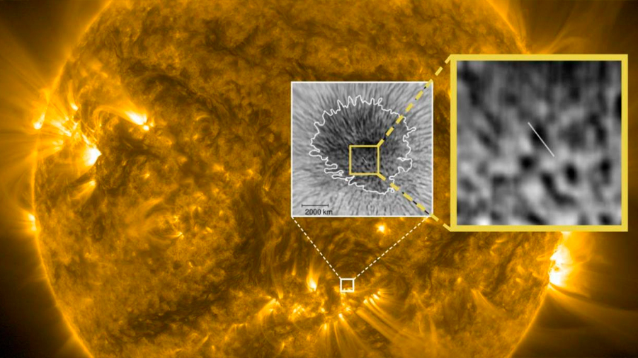 Hallan ondas magnéticas que explican las altas temperaturas de la corona del Sol