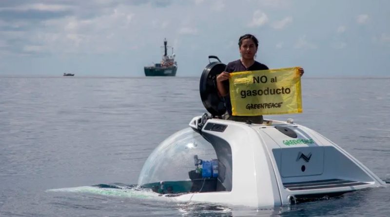 Greenpeace pide proteger arrecifes en el Golfo de México ante gasoducto