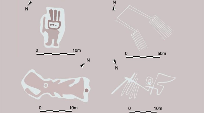 Descubren cuatro nuevos geoglifos en Nazca gracias a la inteligencia artificial