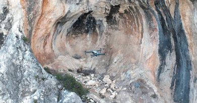 Descubren en España pinturas rupestres prehistóricas con ayuda de drones