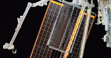 Culmina el cambio parcial de paneles solares en la Estación Espacial