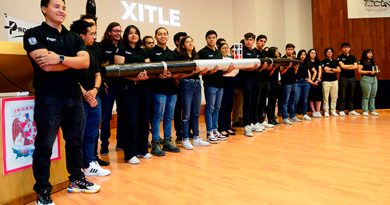 Cohete experimental mexicano 'Xitle', de la UNAM, competirá en la Spaceport America Cup