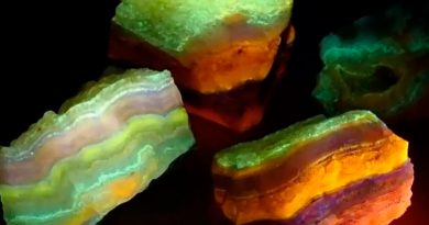 Mineral que alumbra: nuevo descubrimiento en Japón