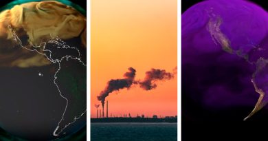 NASA revela alarmantes mapas animados del CO2 y metano que produjo la humanidad en 2021