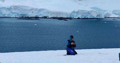 Ximena Aguilar, la mexicana que estudia el color de los glaciares en la Antártida