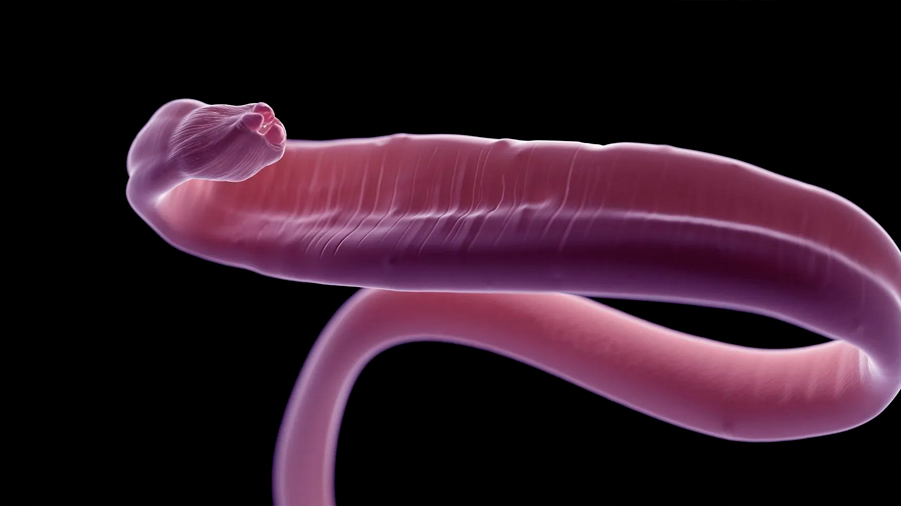El gusano que revivió después de estar congelado 46 mil años