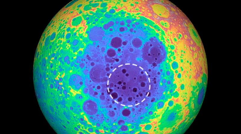 Científicos descubren una gigantesca 'estructura' bajo la superficie de la Luna