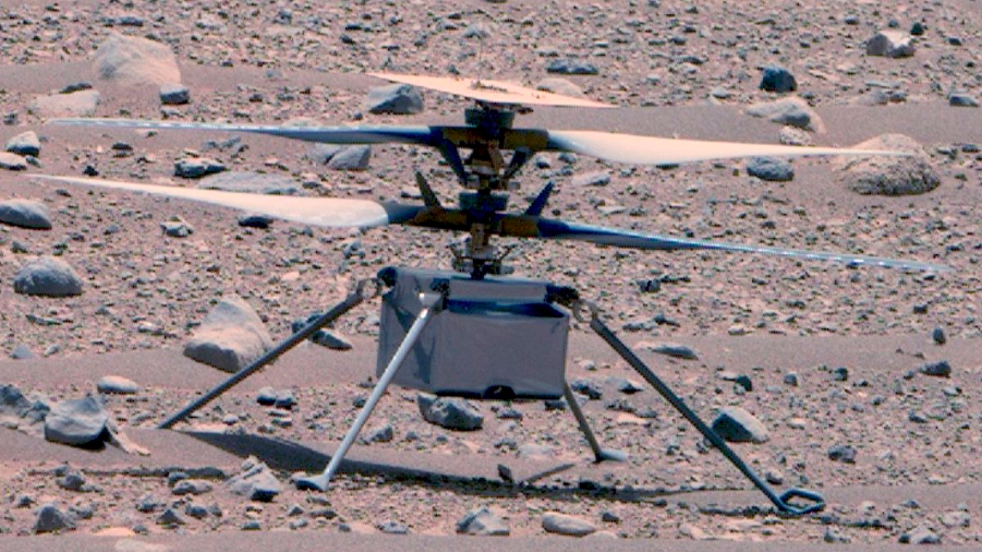 La NASA restablece contacto con su helicóptero en Marte tras 63 días