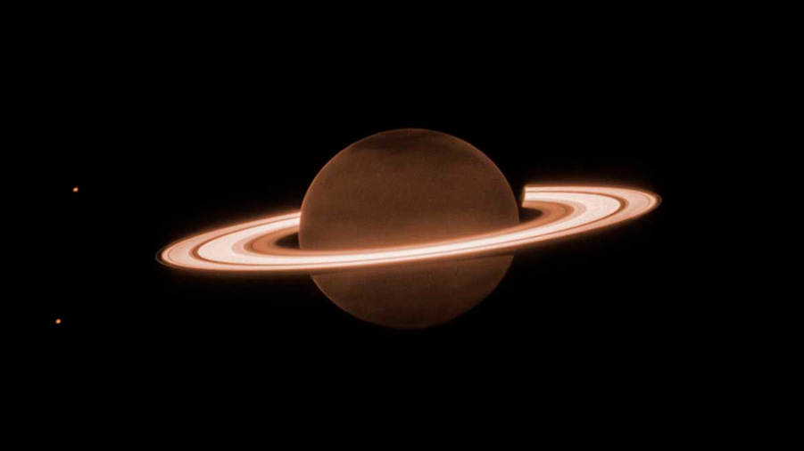 Espectacular imagen de Saturno brillando captada por Webb