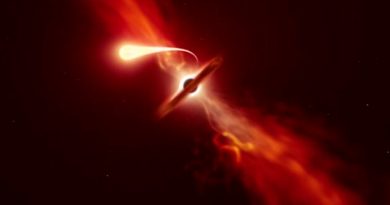 Astrónomos presencian el encendido energético de un agujero negro