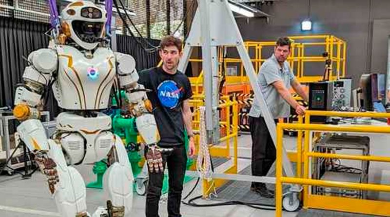 Empleará la NASA un robot humanoide en plataforma petrolera