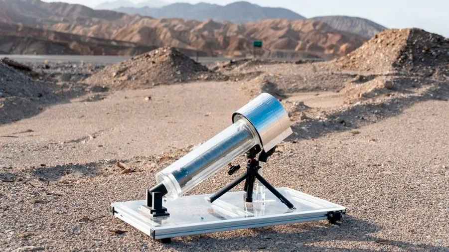 Crean un dispositivo para recoger agua en el desierto