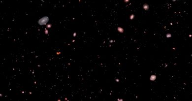 Telescopio James Webb muestra visualización en 3D de 5 mil galaxias
