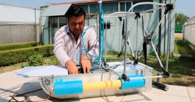 Científicos mexicanos diseñan hidrodeslizador para medir gases de efecto invernadero