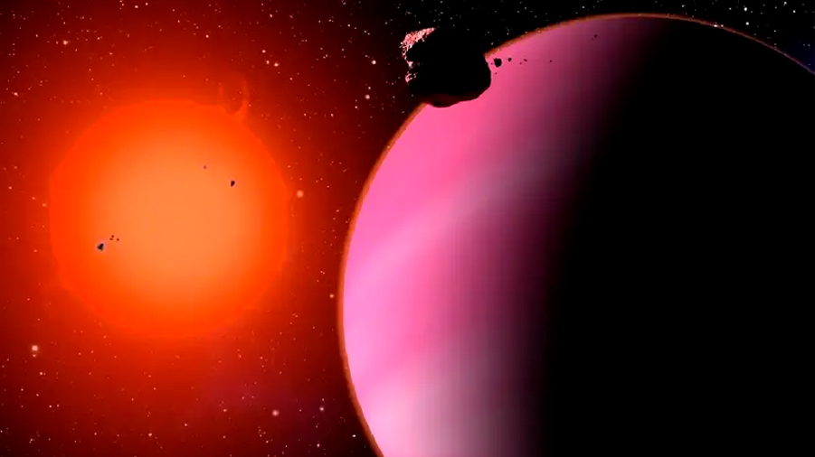 Descubren un exoplaneta tan ligero como el algodón de azúcar