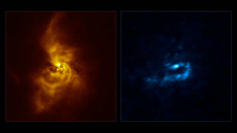 Telescopio europeo austral capta imagen que puede mostrar cómo nacen planetas gigantes