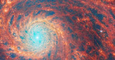 Fábricas de estrellas en la Galaxia del Remolino, la nueva foto del James Webb