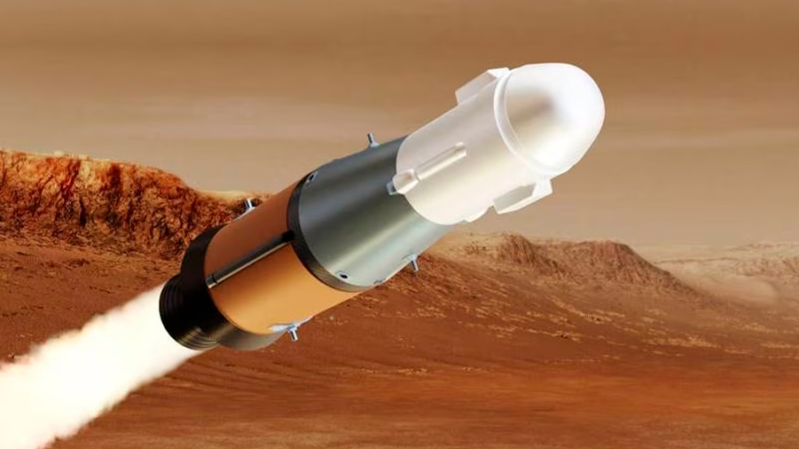 El primer cohete que despegue de otro mundo llevará dos motores sólidos