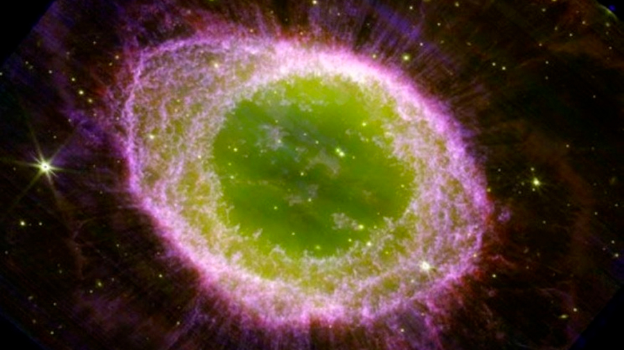 Telescopio James Webb alcanza lo nunca visto de la Nebulosa del Anillo