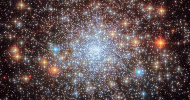 Hubble vislumbra un deslumbrante cúmulo de estrellas