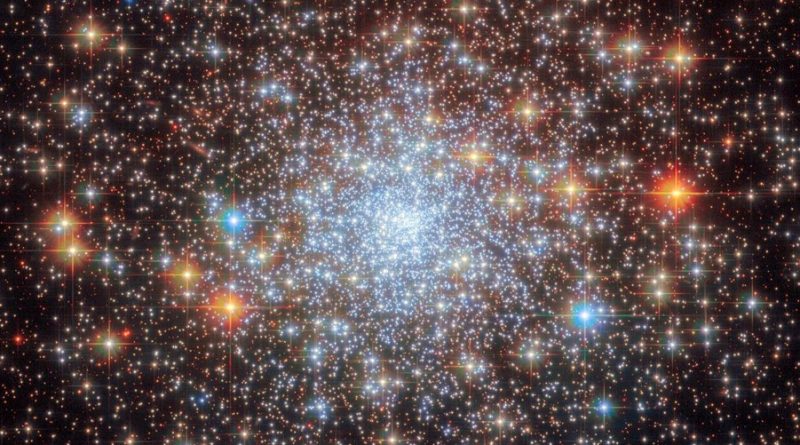 Hubble vislumbra un deslumbrante cúmulo de estrellas