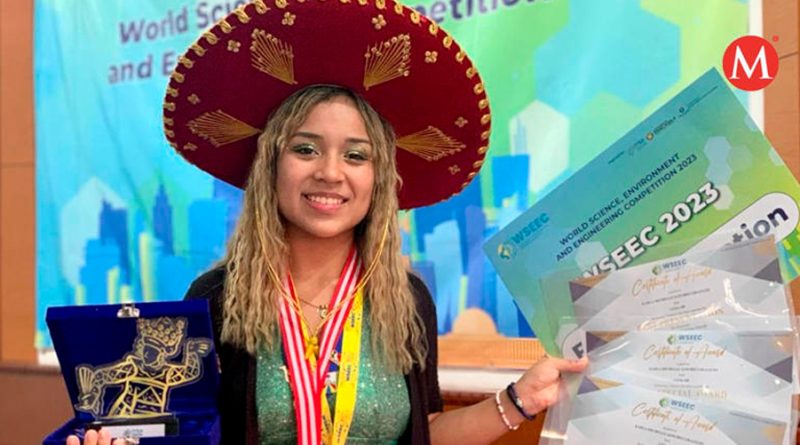 ¡Orgullo de México! Estudiante logra medalla de oro en Feria de Ciencias Internacional