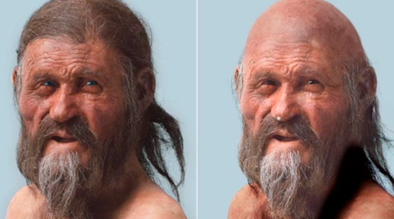 Ötzi, el Hombre de los Hielos, tenía la piel y los ojos oscuros y era posiblemente calvo