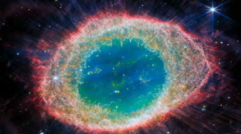 El telescopio James Webb ofrece fascinantes imágenes de la Nebulosa del Anillo