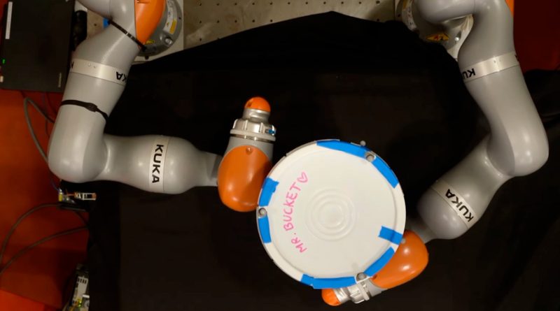 La IA ayuda a los robots a manipular objetos con todo su cuerpo