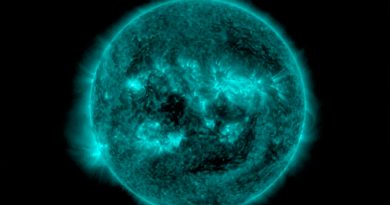 La NASA detecta una gran mancha solar girando hacia la Tierra