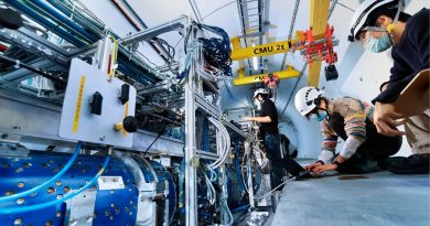 La primera observación de neutrinos en el Gran Colisionador de Hadrones