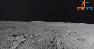 El rover indio confirma la presencia de azufre en el polo sur lunar