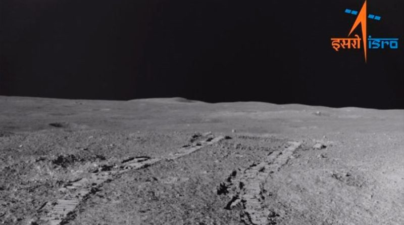 El rover indio confirma la presencia de azufre en el polo sur lunar