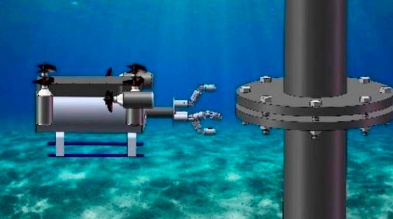 Robot para inspeccionar oleoductos y gasoductos submarinos