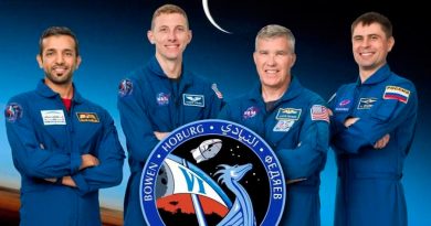 Cuatro tripulantes de la Estación Espacial regresan a la Tierra