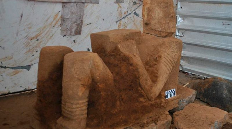 ¡Sorprendente hallazgo! Encuentran escultura de Chac Mool en Michoacán