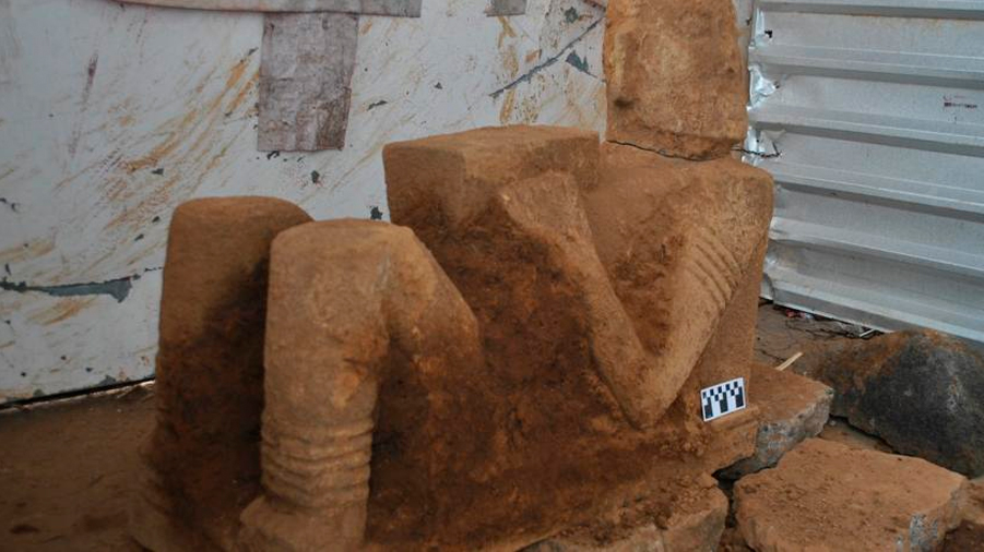 ¡Sorprendente hallazgo! Encuentran escultura de Chac Mool en Michoacán