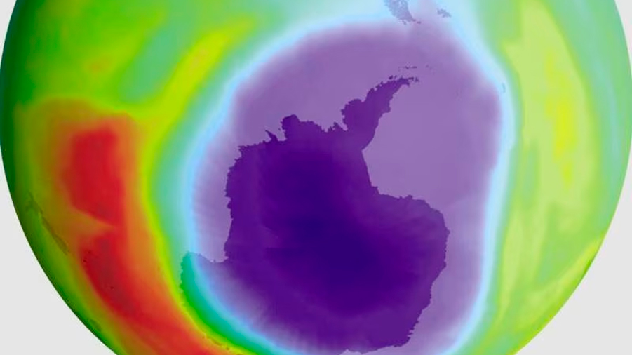 Adelanto del agujero de ozono antártico se asocia al volcán de Tonga