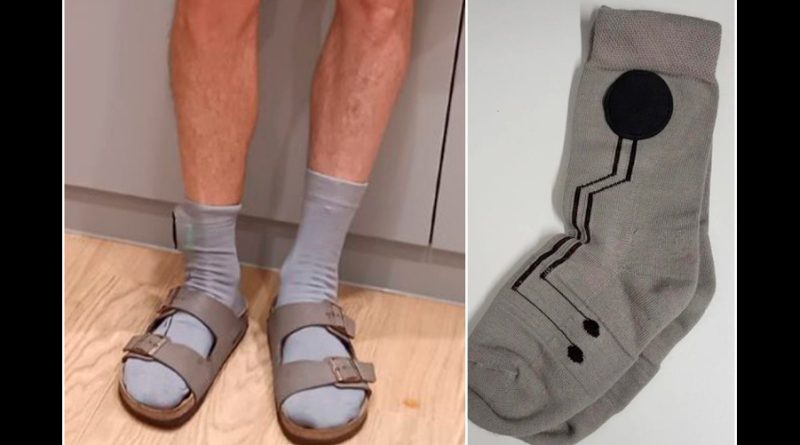 Crean calcetines inteligentes para ayudar a personas con demencia