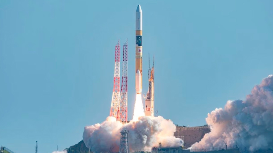 Japón lanza un observatorio espacial y un aterrizador lunar