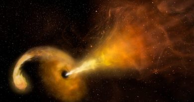 NASA publica video de cómo un un agujero negro 'come sus bocadillos espaciales'