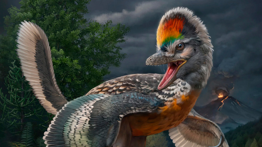 Dinosaurio con patas largas y parecido a un pájaro, cautiva a científicos