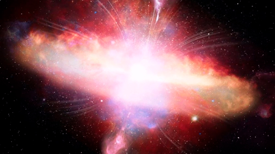 Radioseñales revelan secretos de agujeros negros supermasivos ocultos
